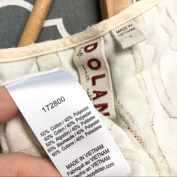 Anthropologie Dolan Flutter Cap Sleeve Top Sz S - Picture 8 of 12